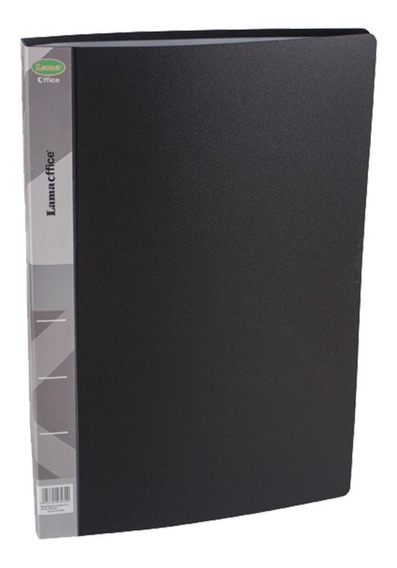 Carpeta lama a4 x 10 folios negras