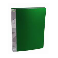 Carpeta lama a4 x 10 folios verde 