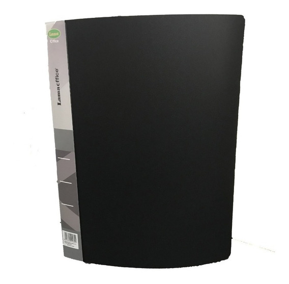 Carpeta lama a4 x 30 folios negra 