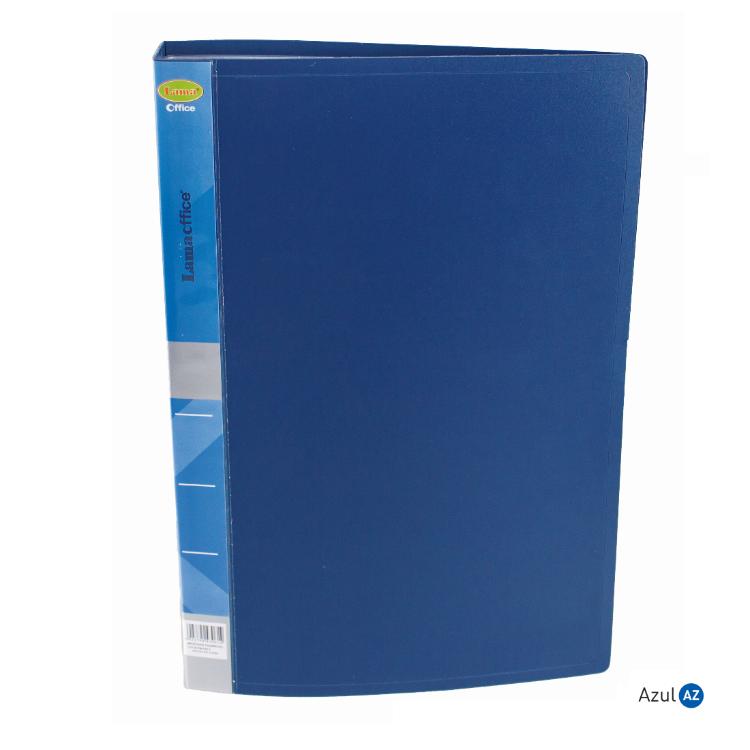 Carpeta lama a4 x 30 folios azul