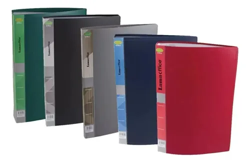 Carpeta lama negro a4 80 folios