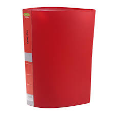 Carpeta lama c/10 folios oficio roja