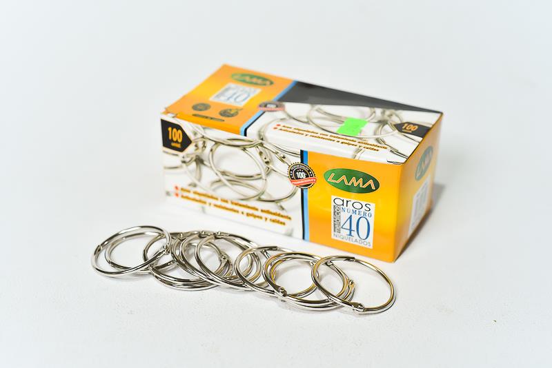 Aros carpeta 40mm.