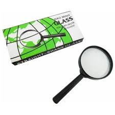 Lupa glass 60mm lente vidrio
