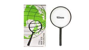 Lupa glass 90 mm lente virio