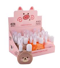 Lapiz corrector 2 en 1 animalitos