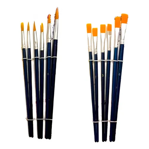 Set de pinceles escolares 