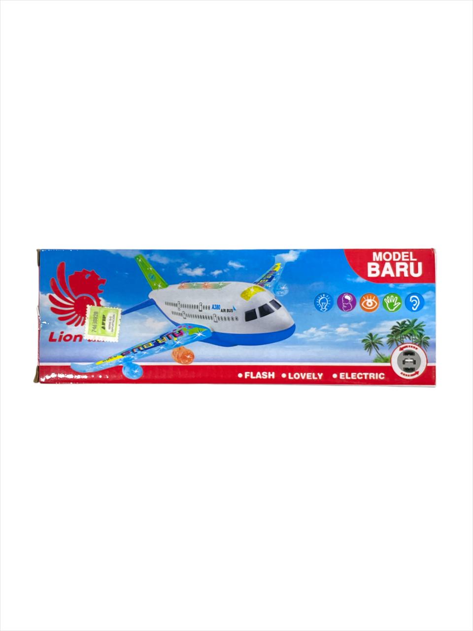 Avion con luz y sonido