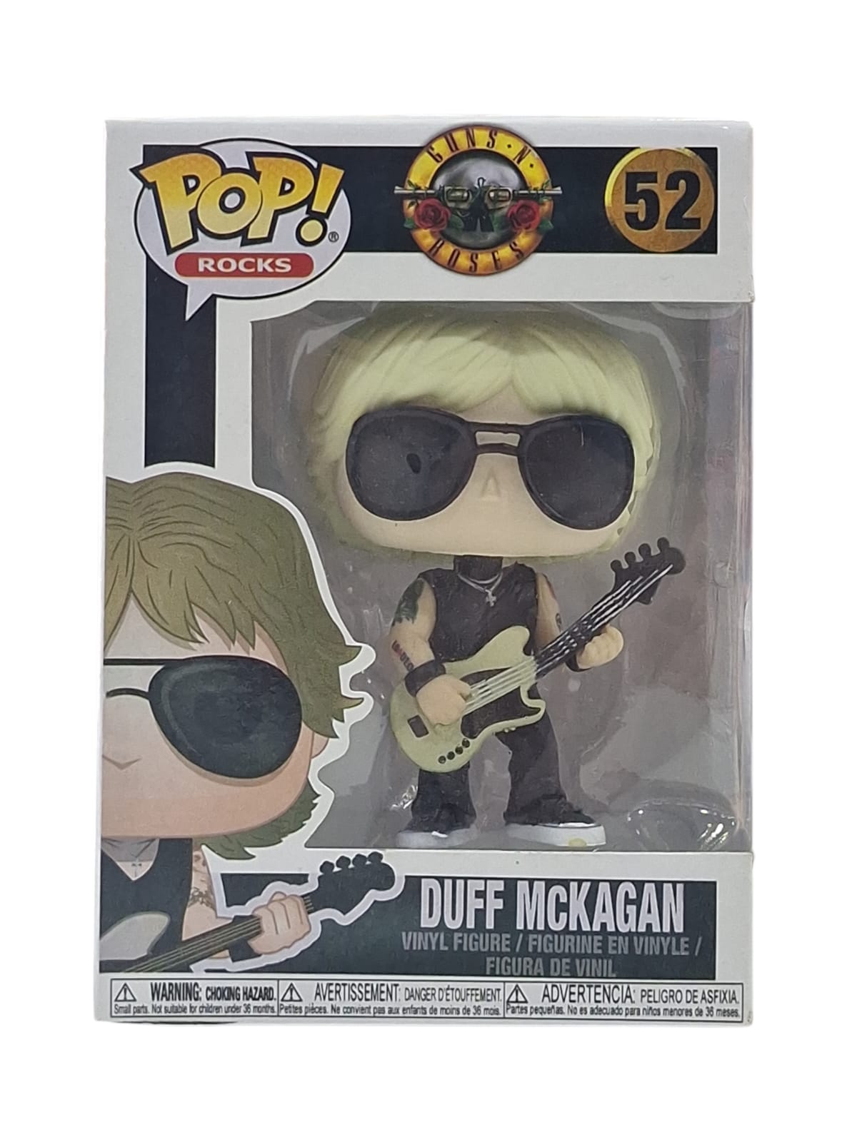 MuÑeco pop guns"n roses duff mckagan