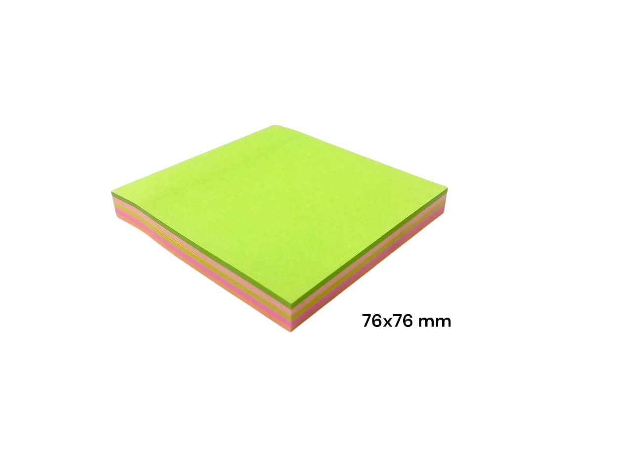 Notas adhesivas fluo 76x76mm