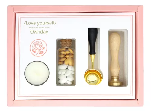 Set de lacre (vela,cuchara, perla) 659400/830