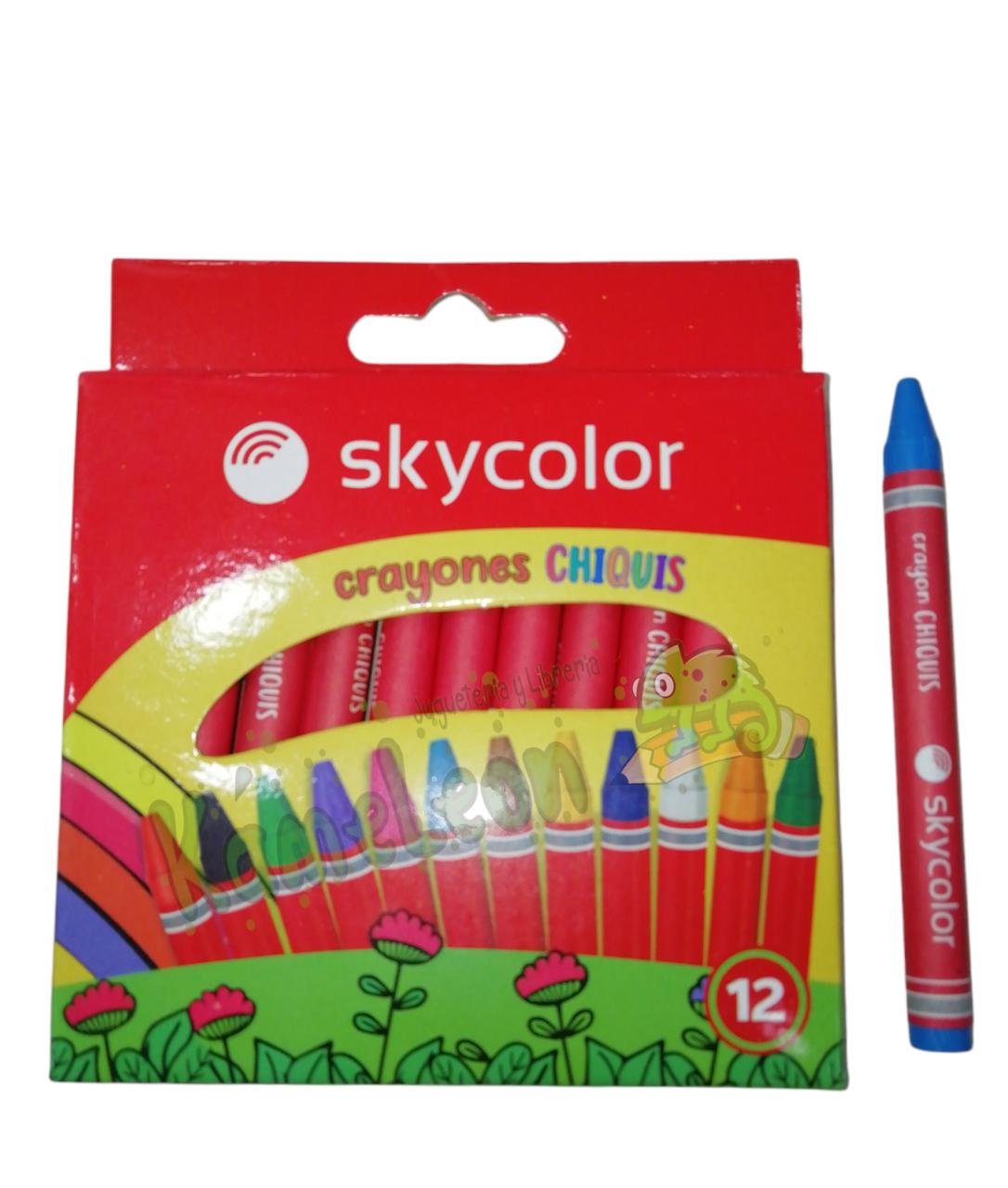 Crayones skycolor "chiquis" x 12u  