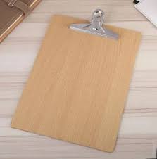 Portablock bako a5 madera con clip