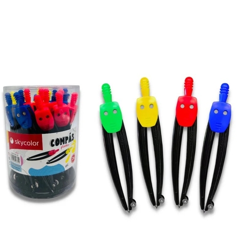 Compas skycolor plastico a-24 