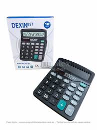 Calculadora dexin kk-837b 12 digitos 