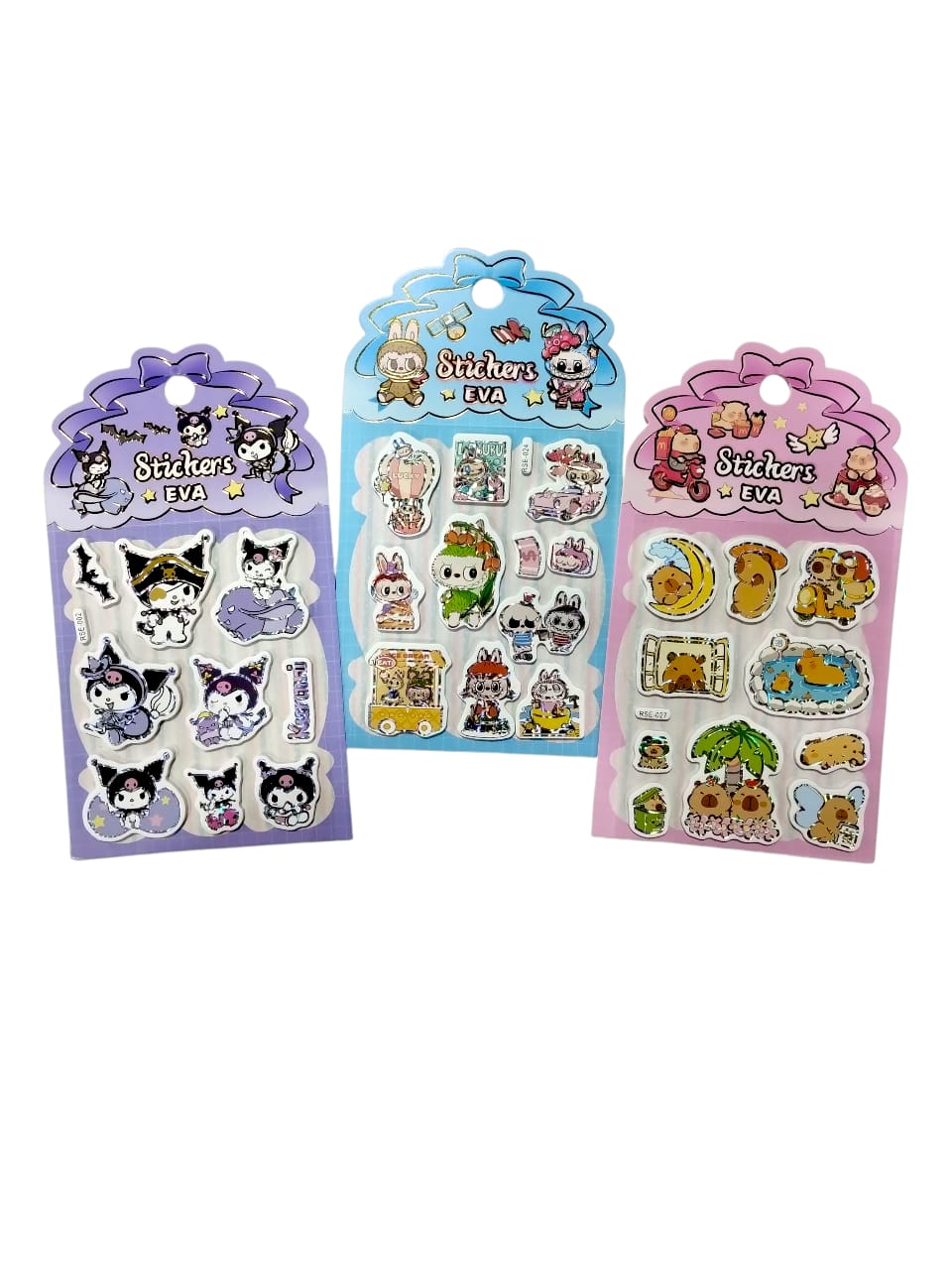 Stickers "eva" con relieve 