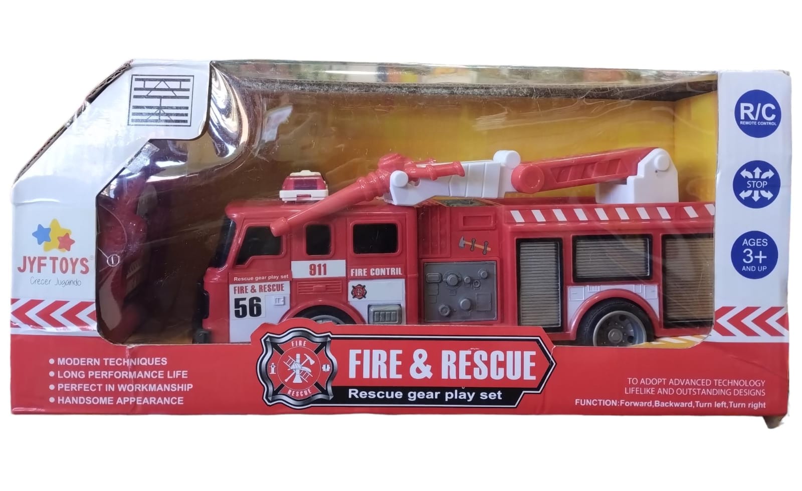 Camion de bombero a control remoto 