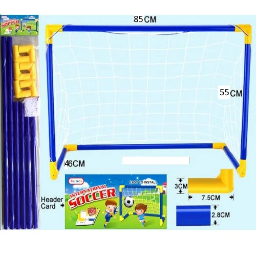 Arco de futbol caÑos de plasticos