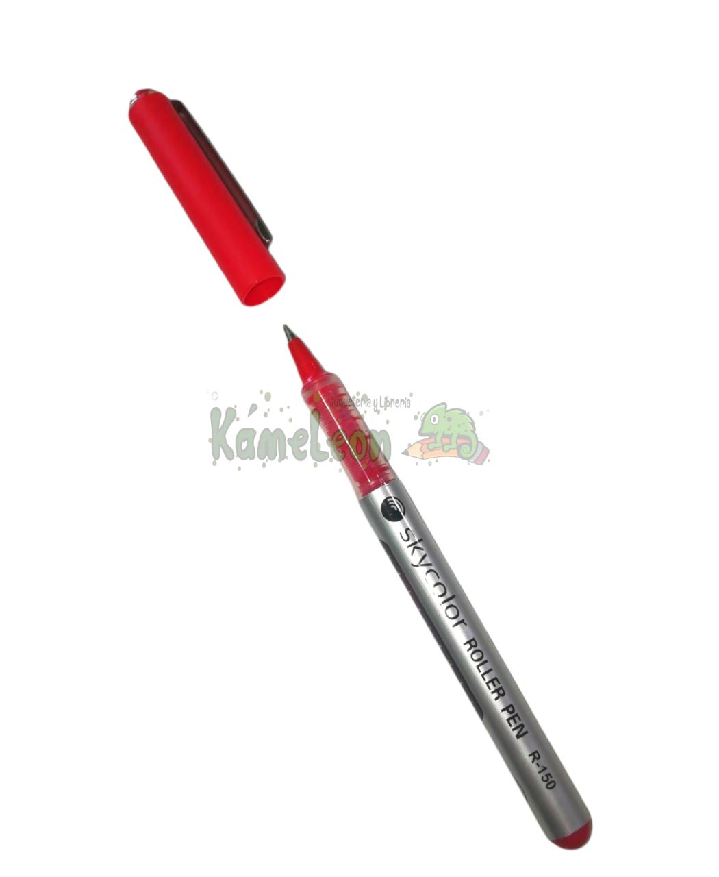 Lapicera roller skycolor rojo r-150