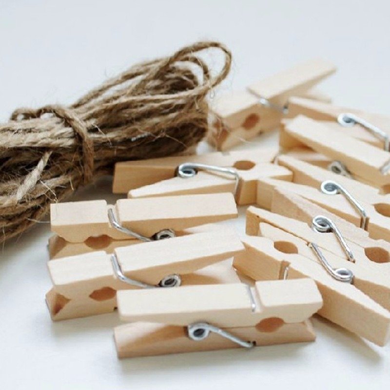 Broche madera 45mm x 35un