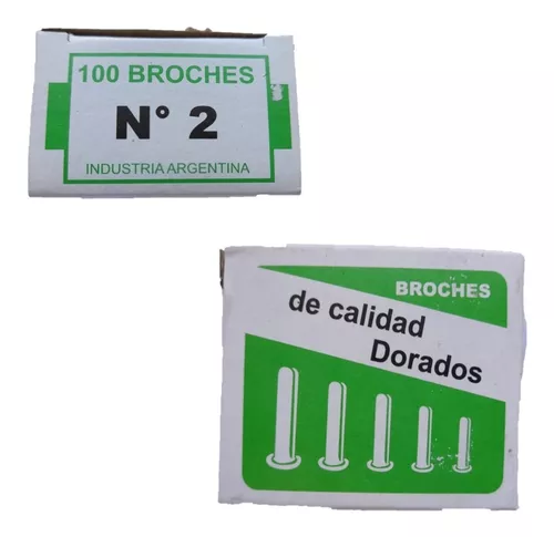 Broches em mariposa n2