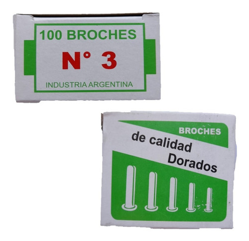 Broches em  mariposa n3