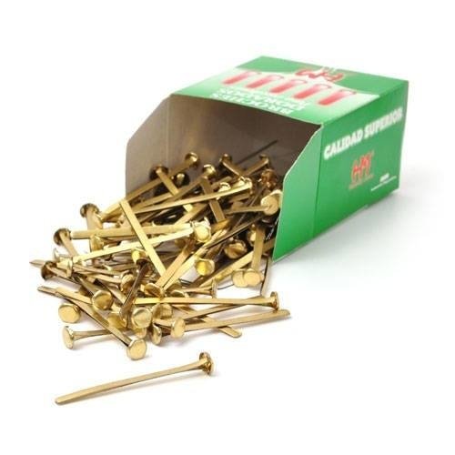 Broche em dorado n.4 23mm.