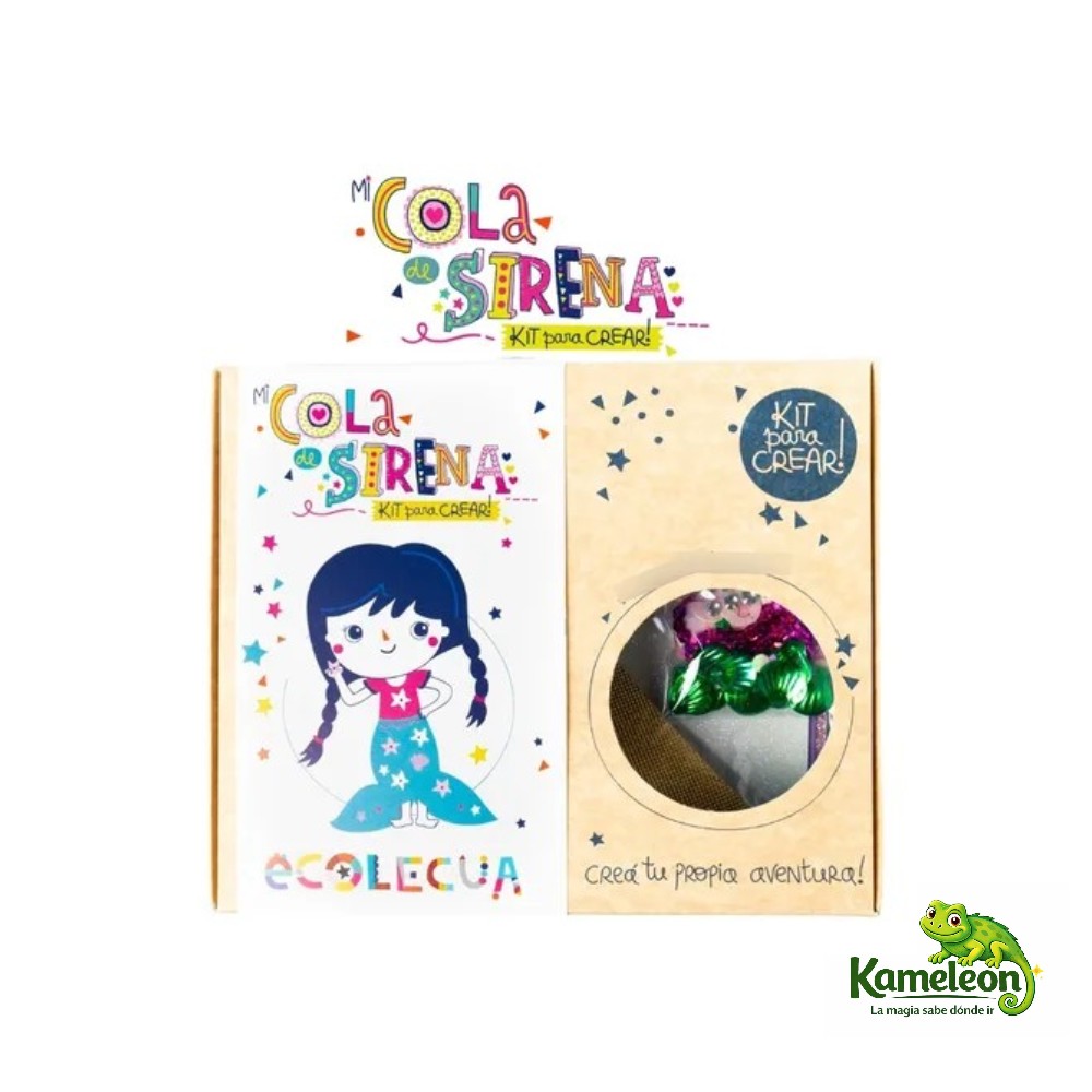 Kit para crear "ecolecua" mi cola de sirena