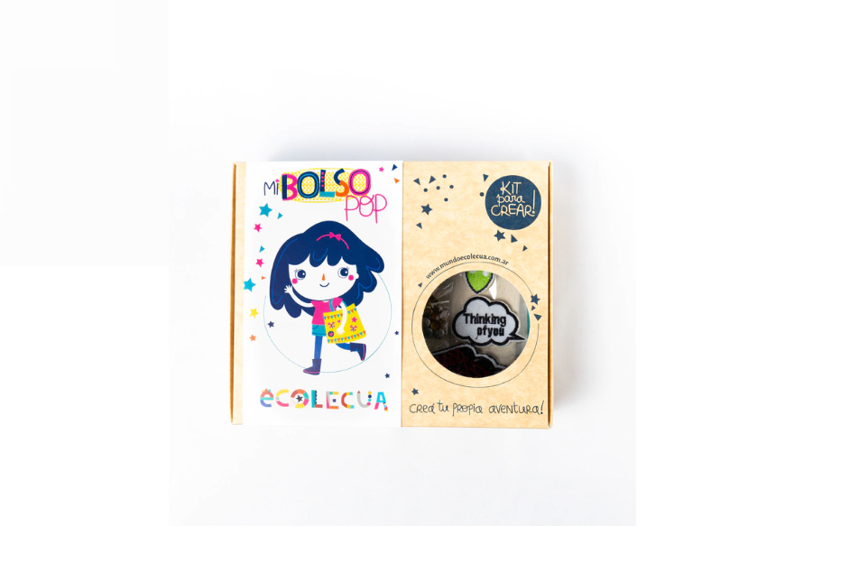 Kit para crear "ecolecua" mi bolso pop