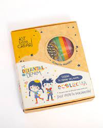 Kit para crear "ecolecua" mi mochi de denim