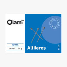 Alfileres en caja x 50grs.