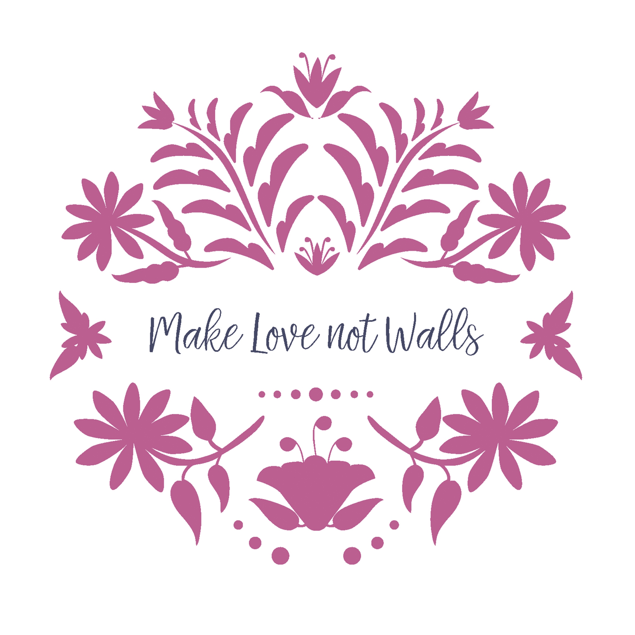 Servilleta decoupage love no walls