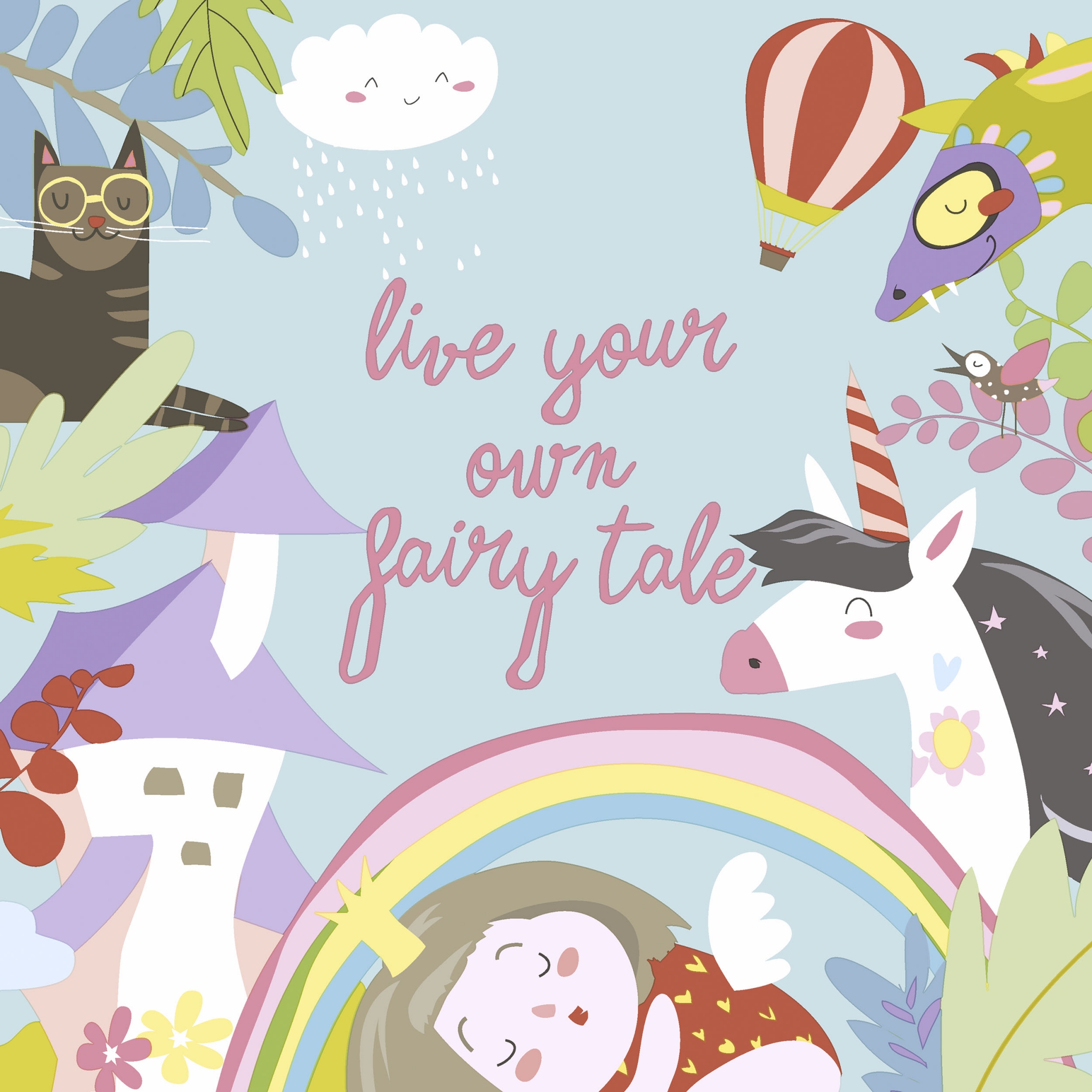 Servilletas decoupage fairytale