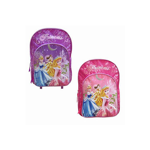 Mochila wabro espalda 16" princesas