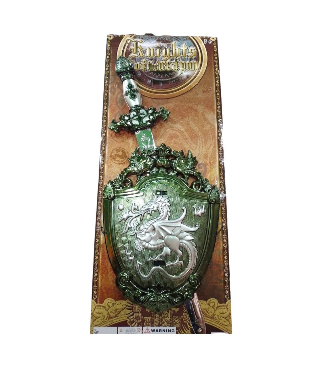 Espada y  escudo de dragon