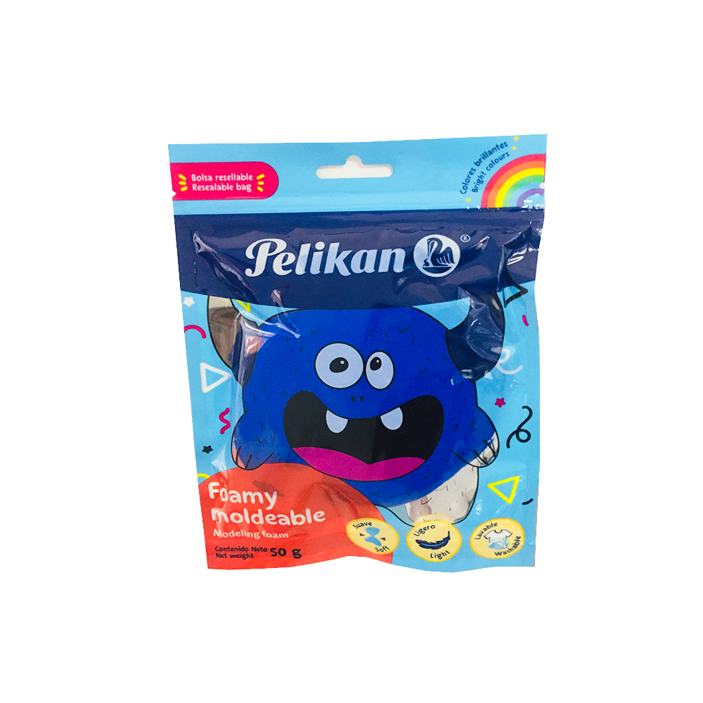 Masa pelikan moldeable 50gs azul
