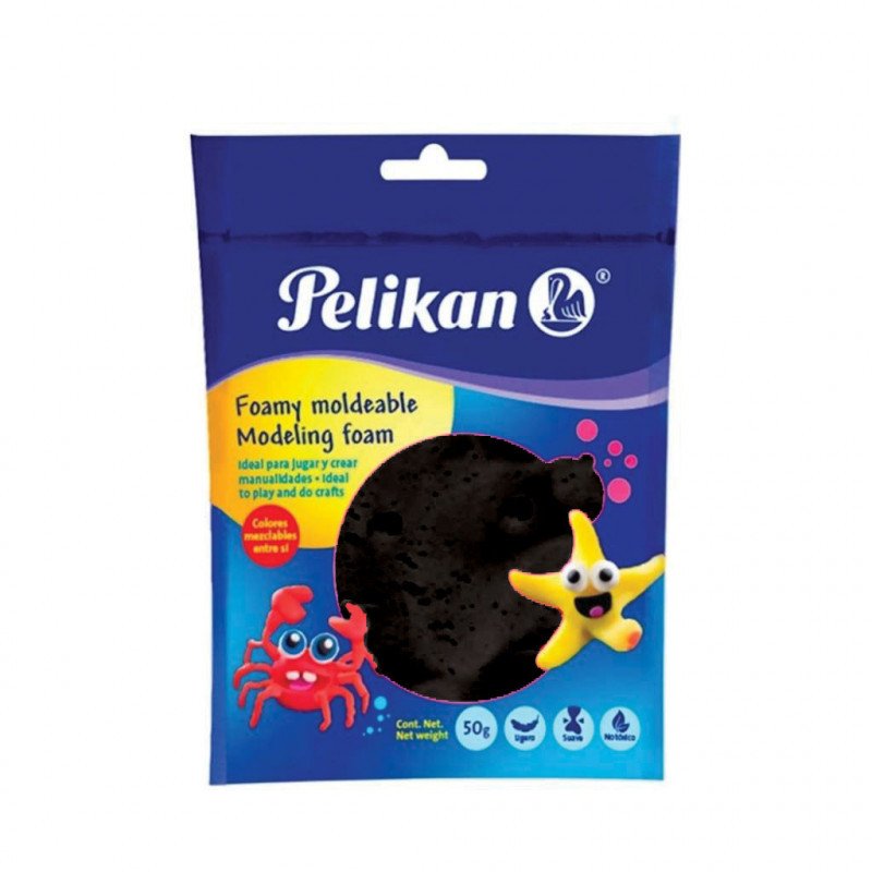 Masa pelikan moldeable 50 gs negro