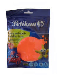 Masa pelikan moldeable 50gs naranja