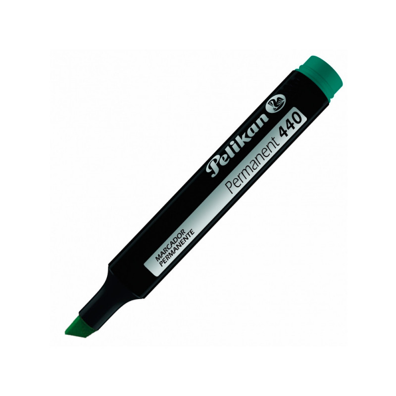 Marcador permanente pelikan 440 verde