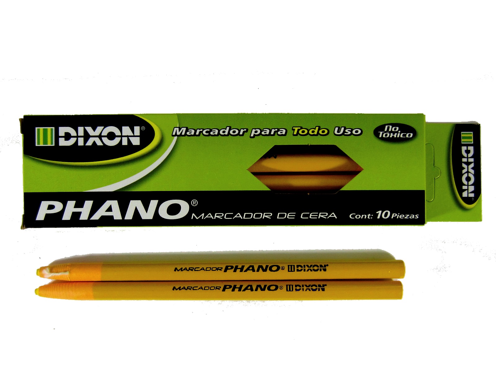 Lapiz de cera dixon phano amarillo