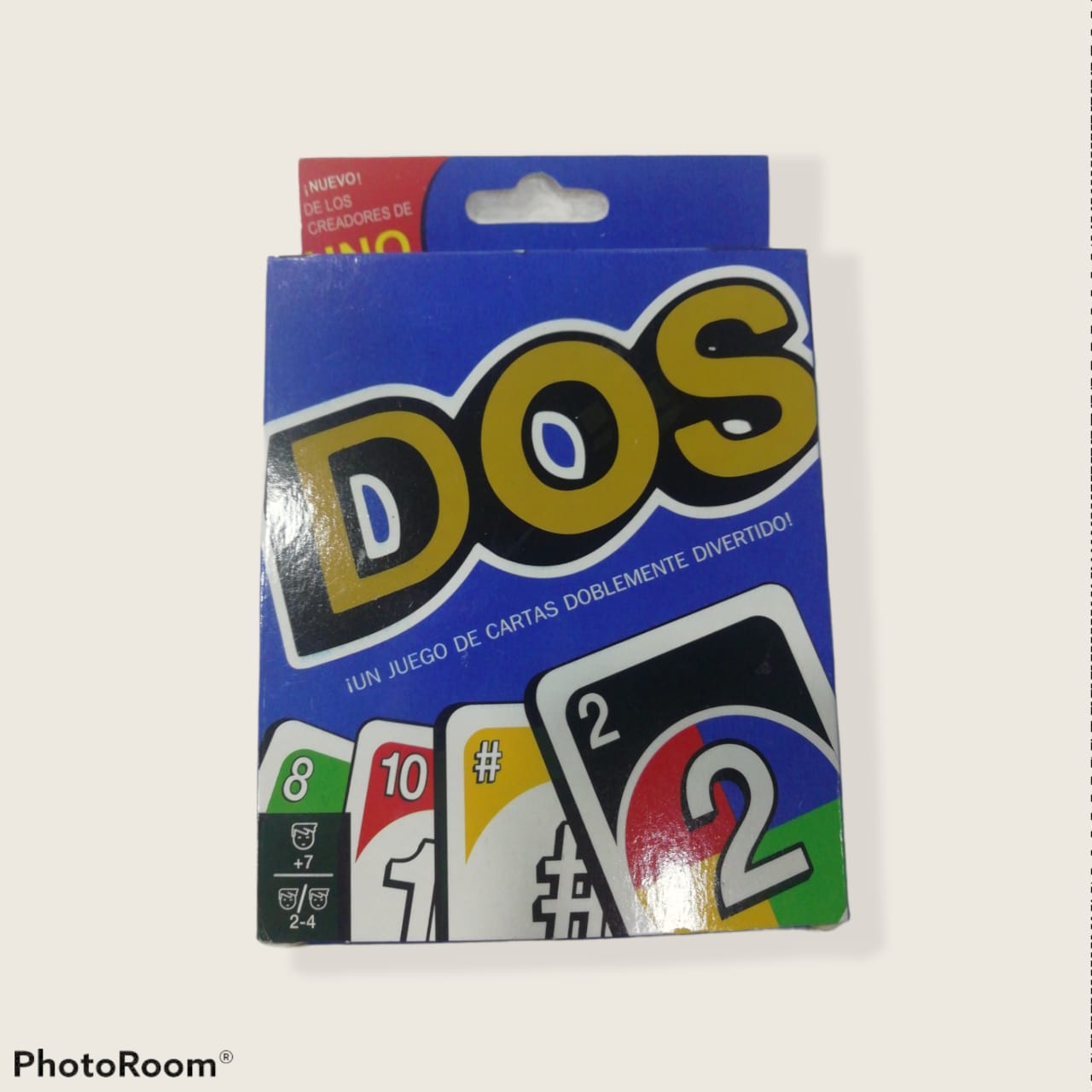 Juego de cartas dos