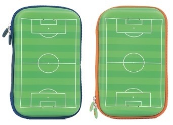 Cartuchera fw desplegable cancha de futbol 