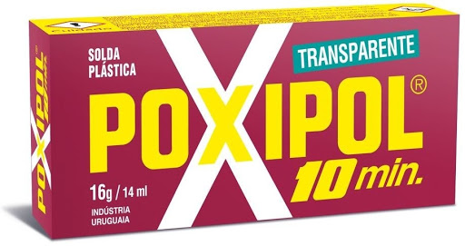 Poxipol adhesivo transparente 10 min