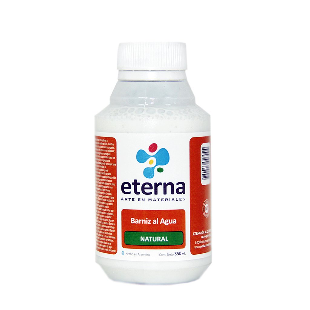 Barniz al agua natural x 350ml