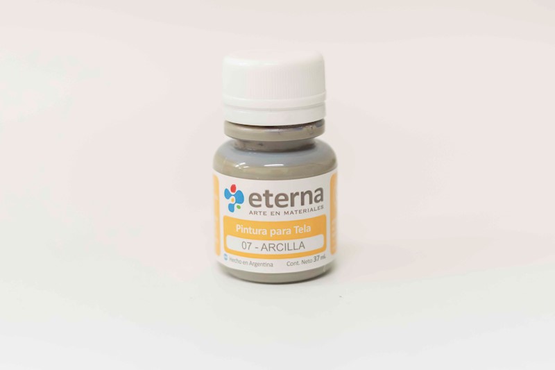 Pintura para tela 07- arcilla x 37ml.