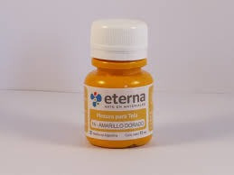 Pintura para tela 14 - amarillo dorado x 37ml.