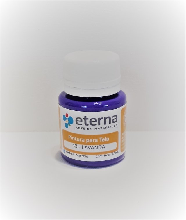 Pintura para tela  lavanda eterna n .43 x 37ml