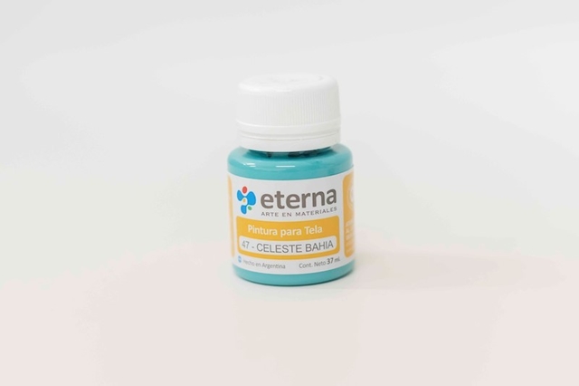 Pintura para tela celeste bahia n47 x 37ml