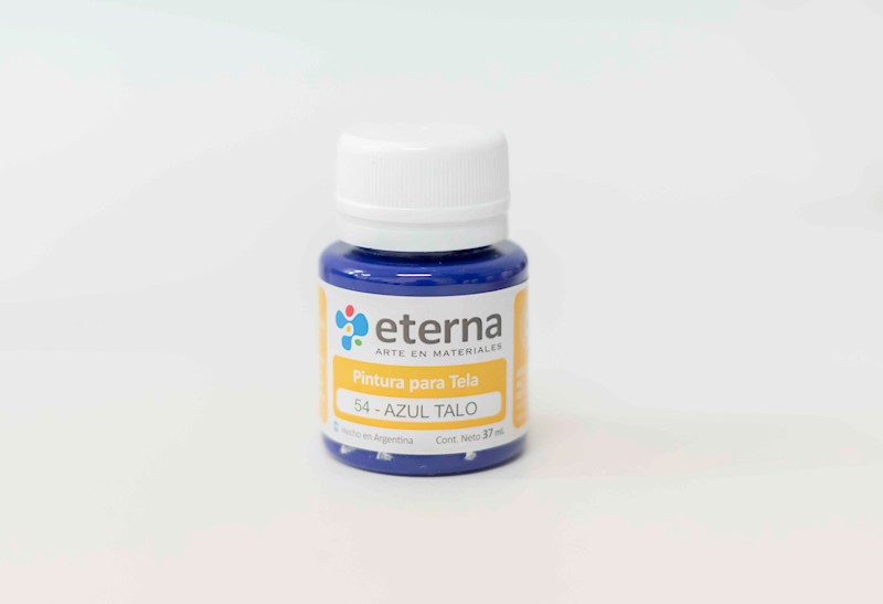 Pintura para tela 54- azul talo x 37 ml.