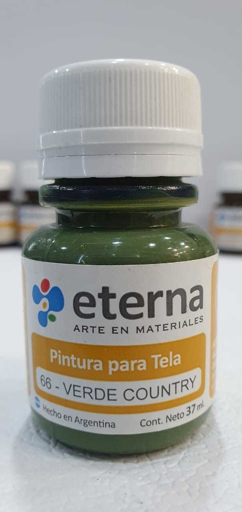 Pintura para tela 66- verde country x 37 ml.